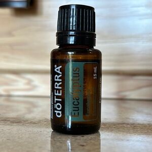 doTERRA Eucalyptus Essential Oil - Brown and Black